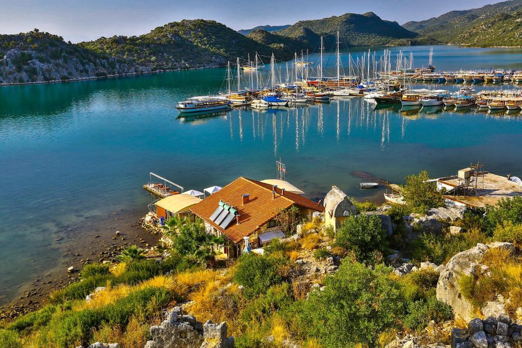 Kekova Theimussa Hotel Kaleucagiz Luaran gambar